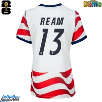 Forente stater Tim Ream #13 Hjemmedrakt Dame EM 2024 Kortermet